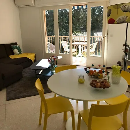 T2 Climatisé Avec Balcon, Wifi Et Parking Près Du Centre De - Fr-1-100-180 Apartamento