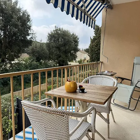 T2 Climatisé Avec Balcon, Wifi Et Parking Près Du Centre De - Fr-1-100-180 Apartamento Cavalaire-sur-Mer